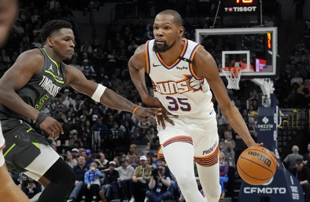 太阳心动了？杜兰特交易最有诚意方案 来自森林狼 却被KD本人搅黄