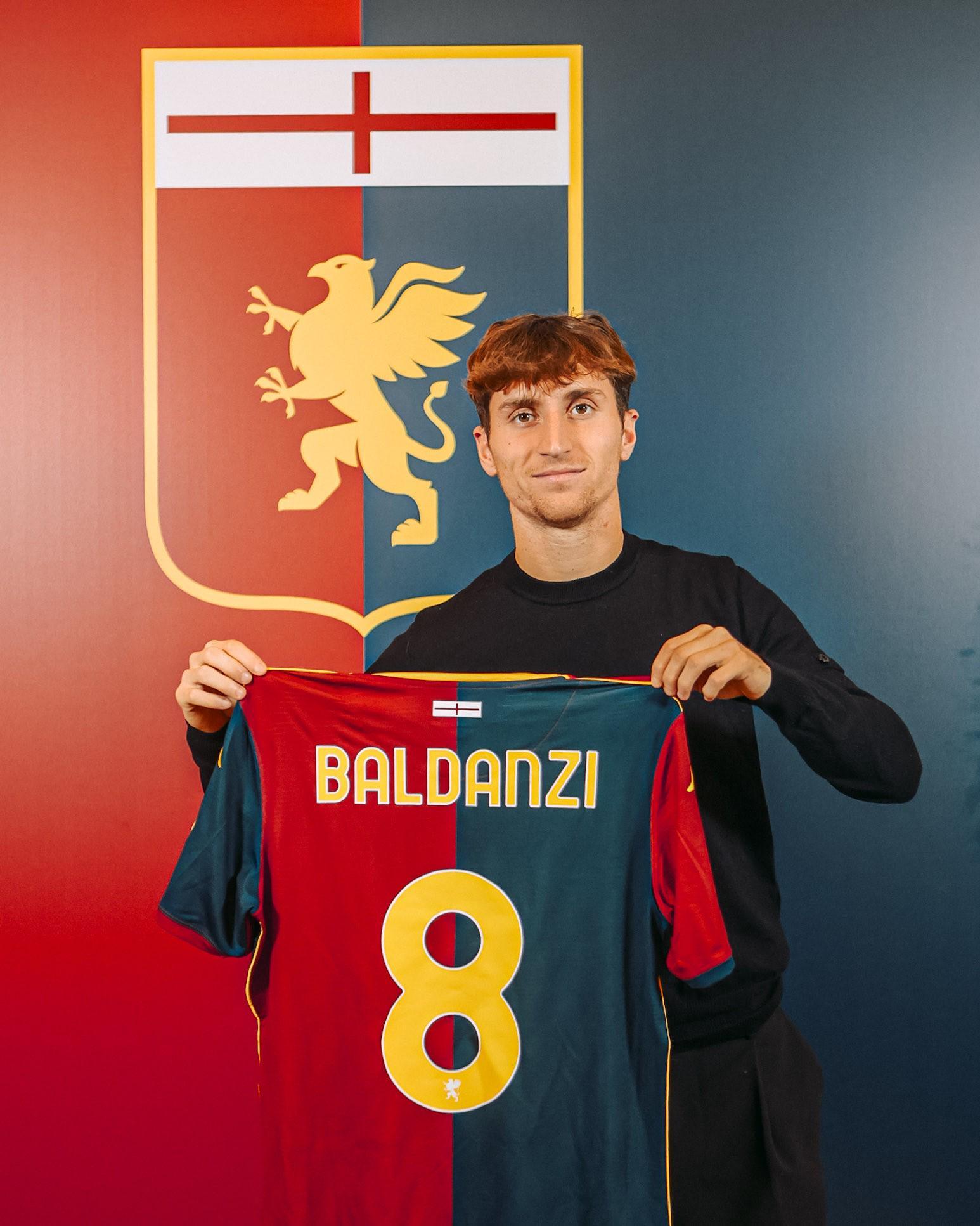 kaiyun-官方：热那亚租借罗马中场巴尔丹齐，包含赛季末买断选项