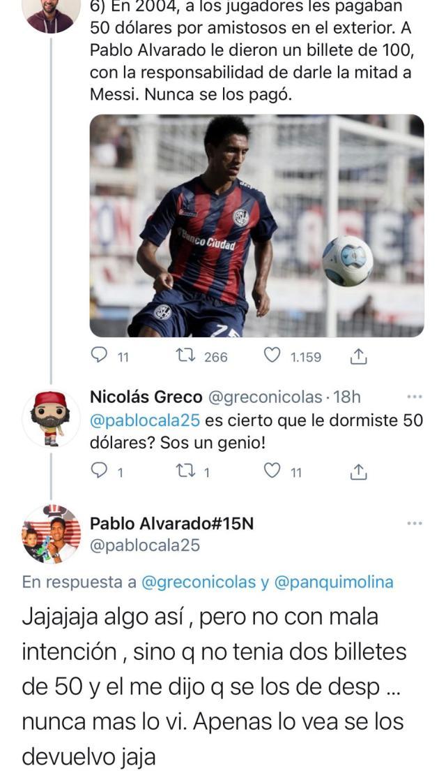 国青队友欠梅西50美元17年 “见到他一定还！”